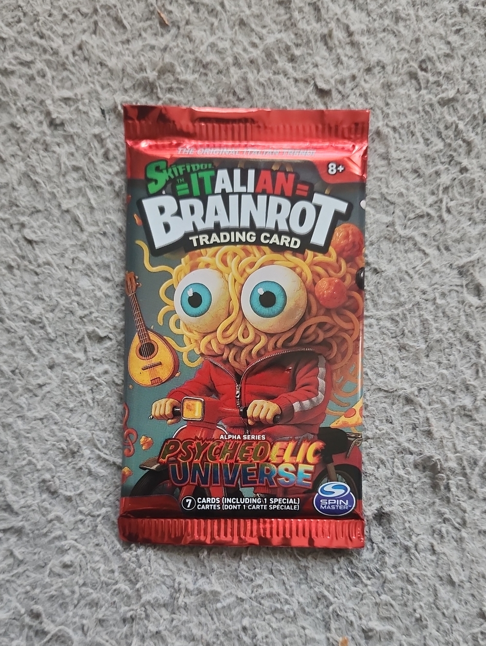 Italian brainrot Trading Card Booster Pack - Red